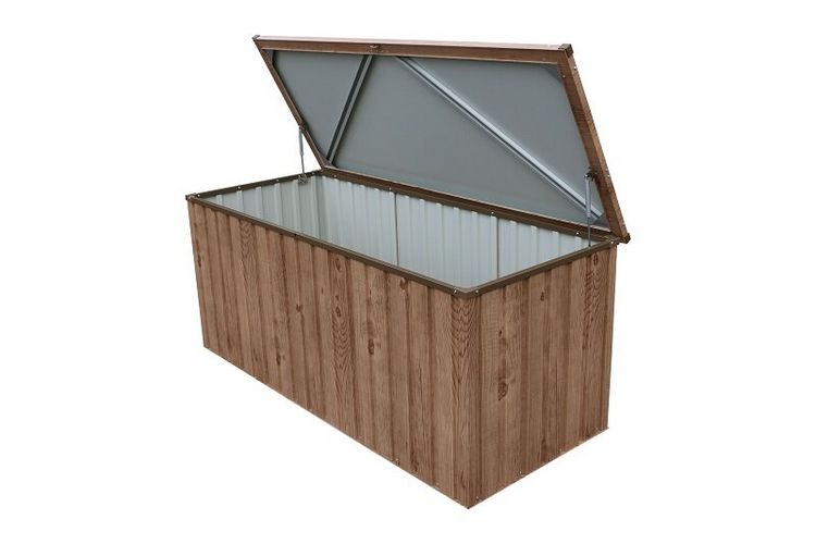 Produktbild: Metall Garten Ger&auml;tebox Kiste Kissenbox 770 L