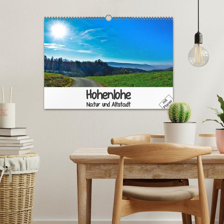 Produktbild: Hohenlohe - Natur und Altstadt (Wandkalender 2026 DIN A3 quer), CALVENDO Monatskalender