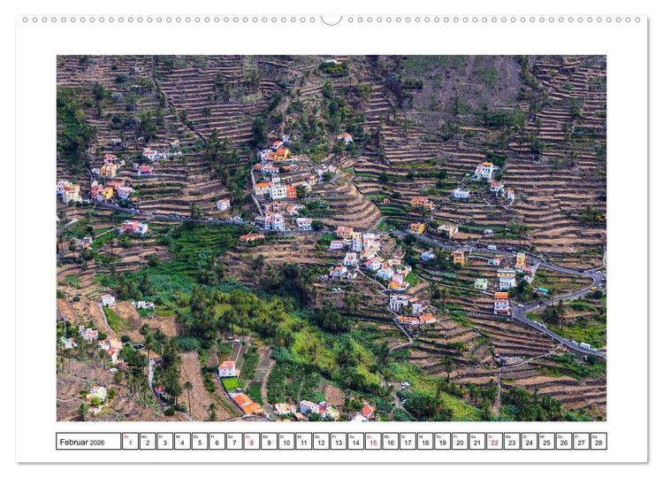 Produktbild: Insel der Sehnsucht - La Gomera (hochwertiger Premium Wandkalender 2026 DIN A2 quer), Kunstdruck in Hochglanz