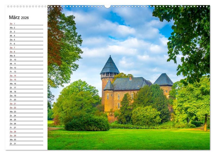 Produktbild: Krefeld Impressionen (hochwertiger Premium Wandkalender 2026 DIN A2 quer), Kunstdruck in Hochglanz