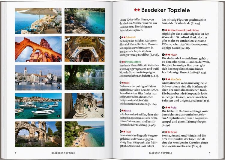 Produktbild: Baedeker SMART Reisef&uuml;hrer Kroatien