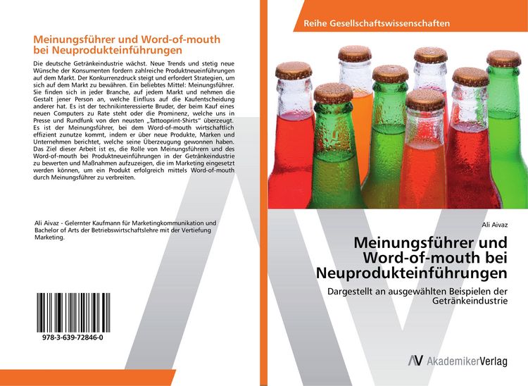Produktbild: Meinungsf&uuml;hrer und Word-of-mouth bei Neuprodukteinf&uuml;hrungen