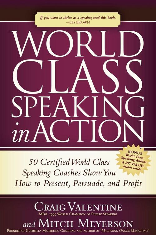 Produktbild: World Class Speaking in Action