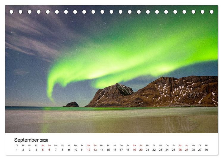 Produktbild: Magische Landschaften - Faszination Natur (Tischkalender 2026 DIN A5 quer), CALVENDO Monatskalender