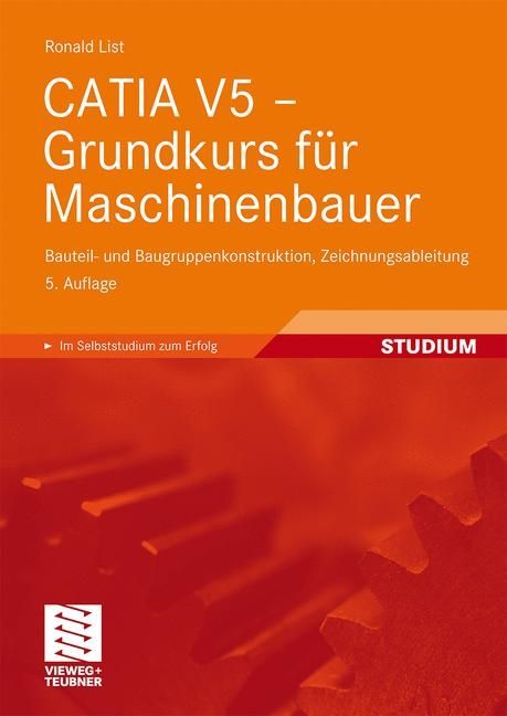 Produktbild: CATIA V5 - Grundkurs f&uuml;r Maschinenbauer