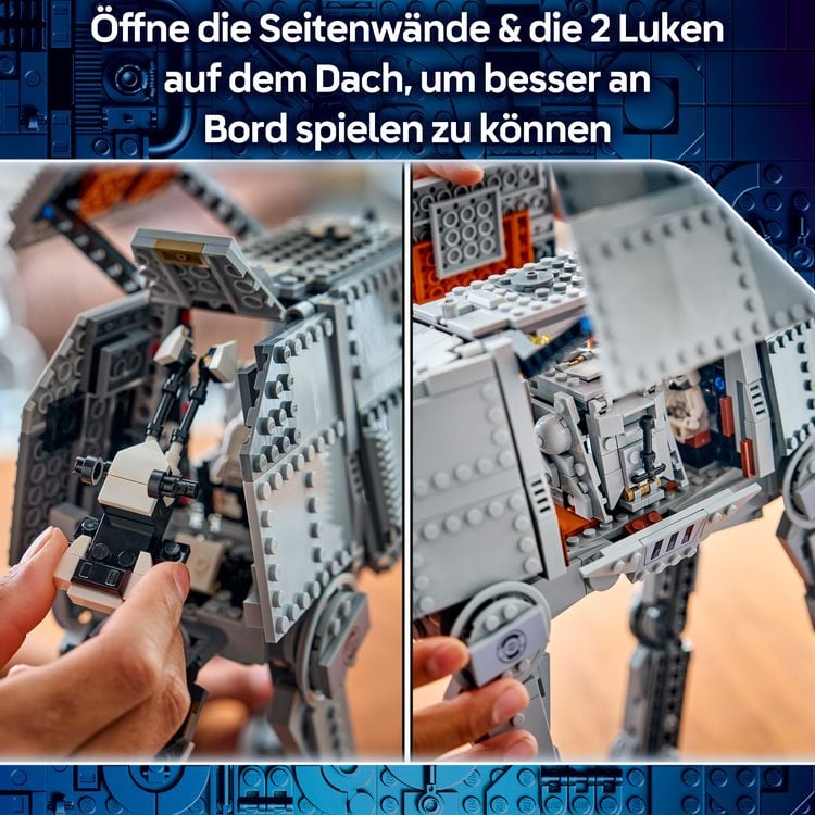 Produktbild: LEGO Star Wars AT-AT des Restimperiums mit INT-4 Bauspielzeug 75454