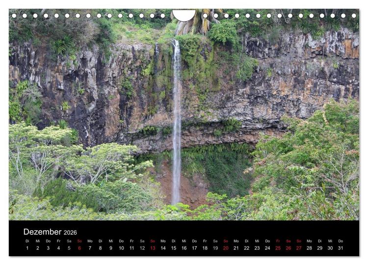 Produktbild: Trauminsel Mauritius (Wandkalender 2026 DIN A4 quer), CALVENDO Monatskalender