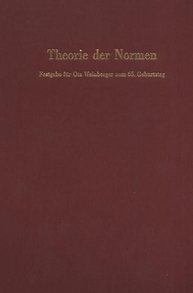 Produktbild: Theorie der Normen.