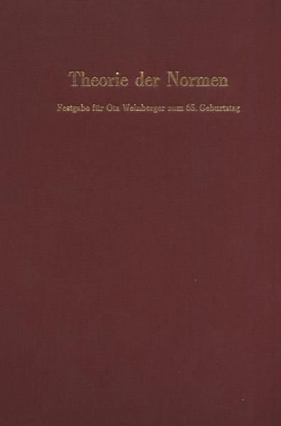 Produktbild: Theorie der Normen.