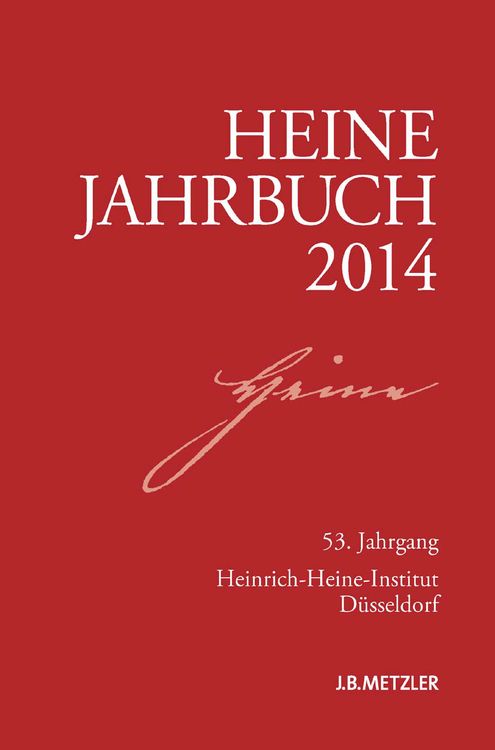 Produktbild: Heine-Jahrbuch 2014