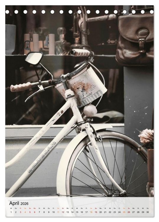 Produktbild: Fahrrad Alltag (Tischkalender 2026 DIN A5 hoch), CALVENDO Monatskalender