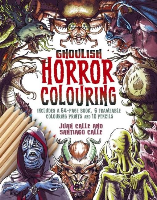 Produktbild: Ghoulish Horror Colouring Kit