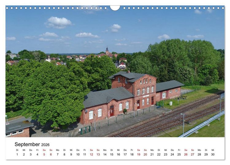 Produktbild: Sternberg in Mecklenburg - Luftaufnahmen von Markus Rein (Wandkalender 2026 DIN A3 quer), CALVENDO Monatskalender