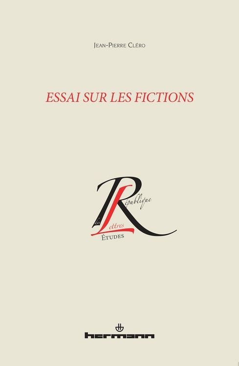 Produktbild: Essai sur les fictions
