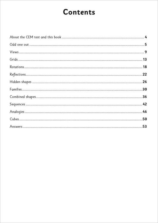 Produktbild: 11+ Non-Verbal Reasoning Practice and Assessment for the CEM Test Ages 09-10