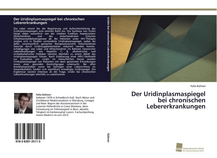 Produktbild: Der Uridinplasmaspiegel bei chronischen Lebererkrankungen