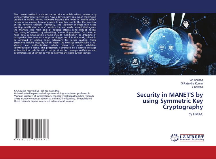 Produktbild: Security in MANET'S by using Symmetric Key Cryptography
