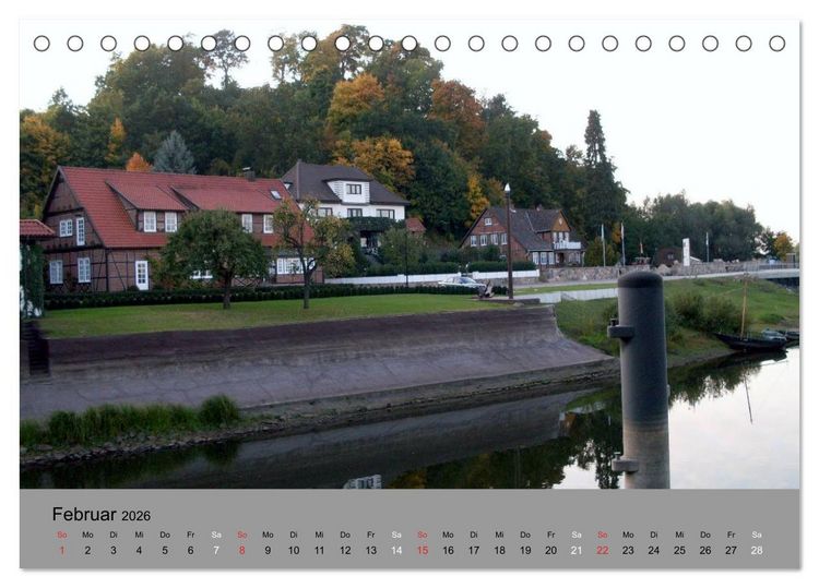 Produktbild: Hitzacker - Impressionen zwischen Elbe und Jeetzel (Tischkalender 2026 DIN A5 quer), CALVENDO Monatskalender