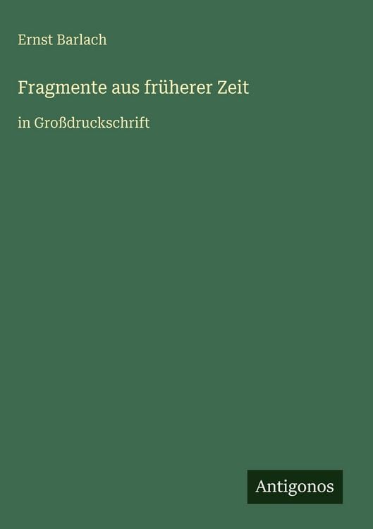 Produktbild: Fragmente aus fr&uuml;herer Zeit