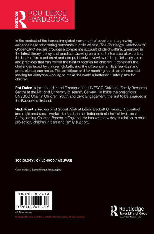 Produktbild: The Routledge Handbook of Global Child Welfare