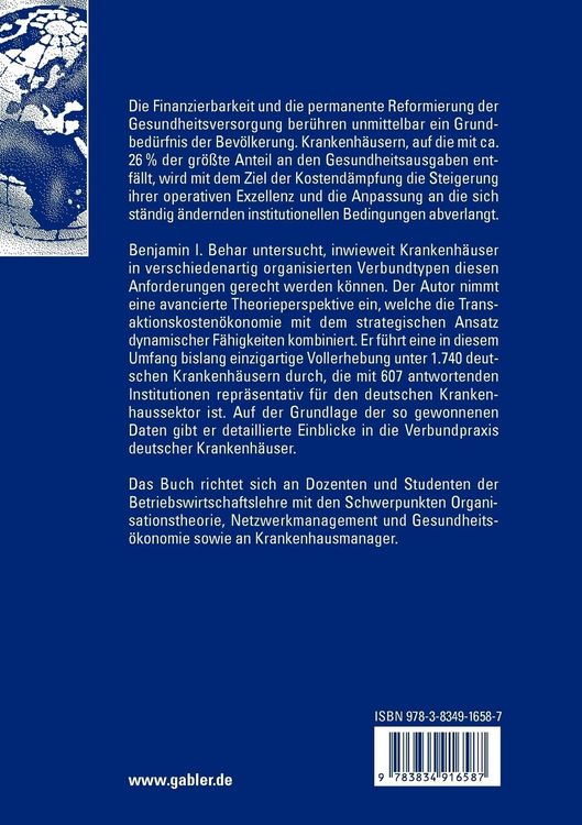 Produktbild: Horizontale Verbundstrukturen im deutschen Krankenhausmarkt