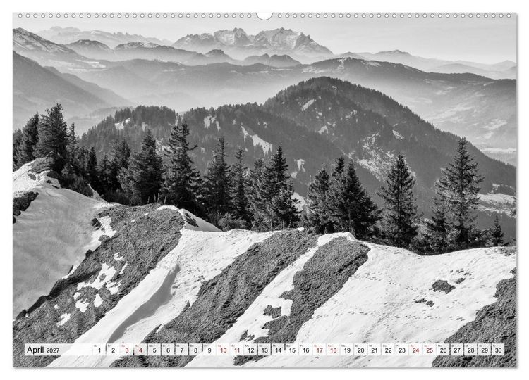 Produktbild: Traumhafte Allg&auml;uer Alpen (hochwertiger Premium Wandkalender 2027 DIN A2 quer), Kunstdruck in Hochglanz