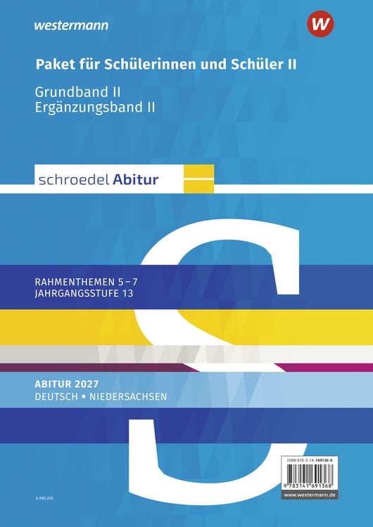Produktbild: Schroedel Abitur &ndash; Ausgabe f&uuml;r Niedersachsen zum Abitur 2027