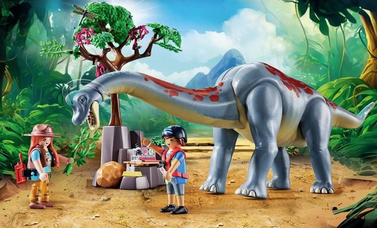 Produktbild: 71819 Brachiosaurus-Begegnung mit Luftkissenboot