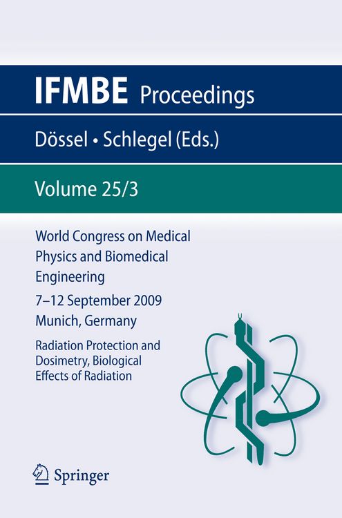 Produktbild: World Congress on Medical Physics and Biomedical Engineering September 7 - 12, 2009 Munich, Germany