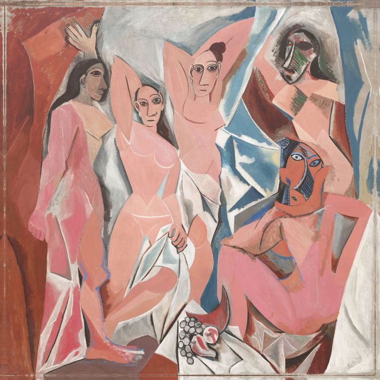 Produktbild: The Girls of Avignon by Pablo Picasso (Square 1000 pcs)