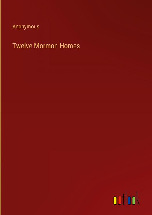 Produktbild: Twelve Mormon Homes