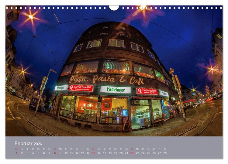 Produktbild: Nachts in Bremen (Wandkalender 2026 DIN A3 quer), CALVENDO Monatskalender