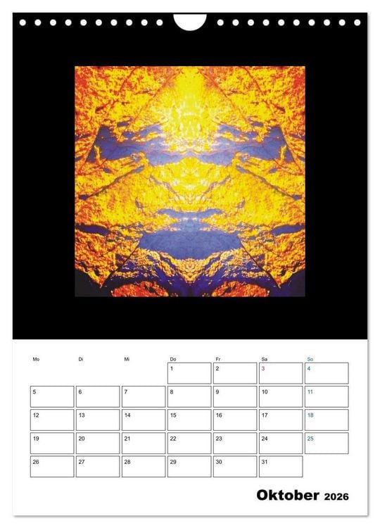 Produktbild: Nature's Faces (Wandkalender 2026 DIN A4 hoch), CALVENDO Monatskalender