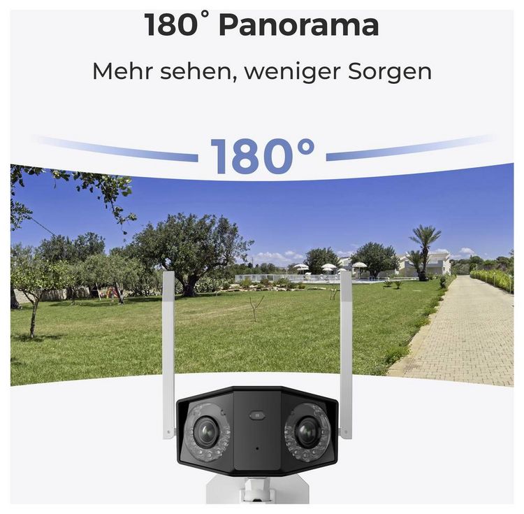 Produktbild: Reolink Duo Series W730 WLAN IP &Uuml;berwachungskamera 4608 x 1728 Pixel