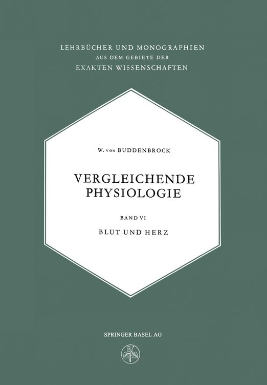 Produktbild: Vergleichende Physiologie