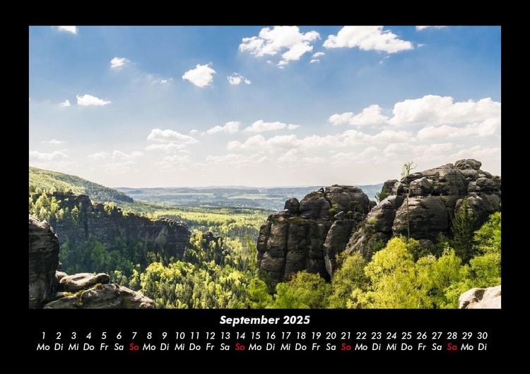 Produktbild: Naturlandschaften 2025 Fotokalender DIN A3