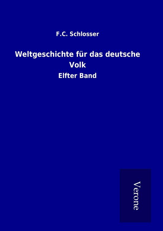 Produktbild: Weltgeschichte f&uuml;r das deutsche Volk