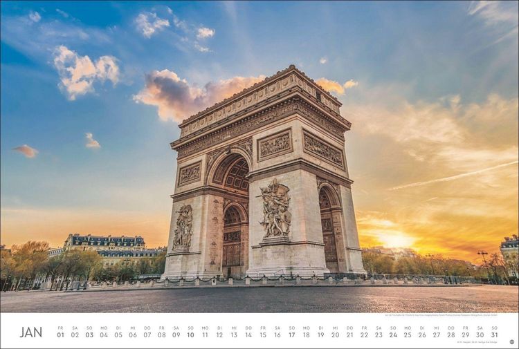 Produktbild: Paris Edition Kalender 2027