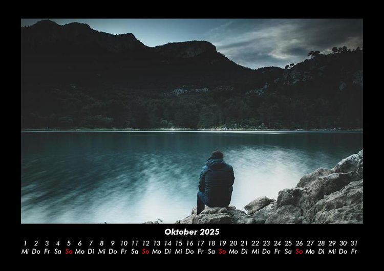 Produktbild: Die Seen der Erde 2025 Fotokalender DIN A3