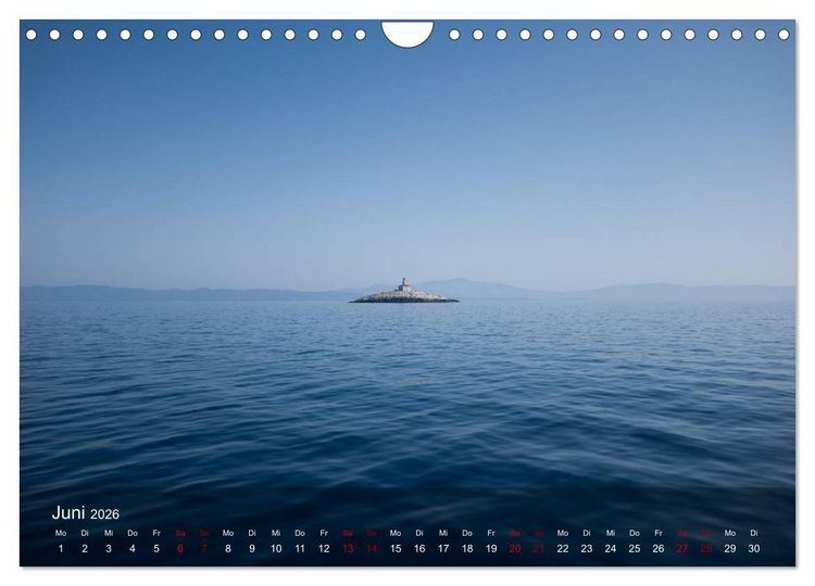 Produktbild: Segeln in Kroatien (Wandkalender 2026 DIN A4 quer), CALVENDO Monatskalender