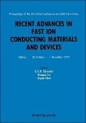 Produktbild: Recent Advances in Fast Ion Conducting Materials and Devices - Proceedings of the 2nd Asian Conference on Solid State Ionics