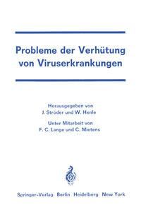 Produktbild: Probleme der Verh&uuml;tung von Viruserkrankungen