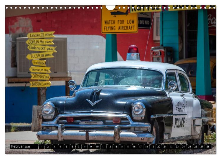 Produktbild: Go west Route 66 (Wandkalender 2026 DIN A3 quer), CALVENDO Monatskalender