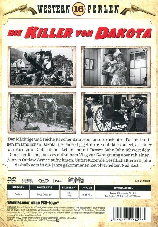 Produktbild: Die Killer von Dakota - Western Perlen 16