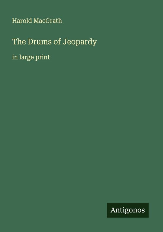 Produktbild: The Drums of Jeopardy