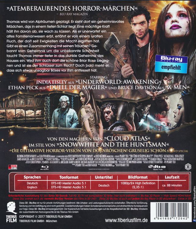 Produktbild: The Curse of Sleeping Beauty - Dornr&ouml;schens Fluch (inkl. 2D-Version)