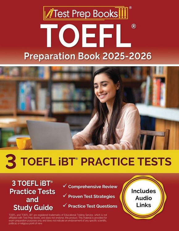 Produktbild: TOEFL Preparation Book 2025-2026