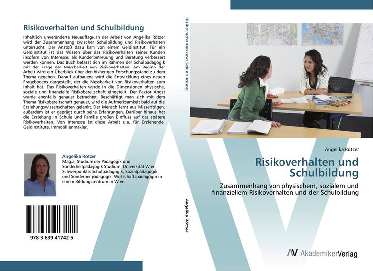 Produktbild: Risikoverhalten und Schulbildung