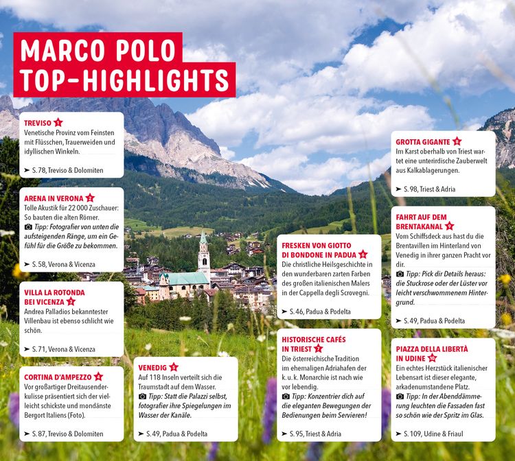 Produktbild: MARCO POLO Reisef&uuml;hrer Venetien & Friaul, Verona, Padua, Triest