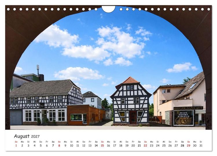 Produktbild: Facettenreiches Dreieich (Wandkalender 2027 DIN A4 quer), CALVENDO Monatskalender